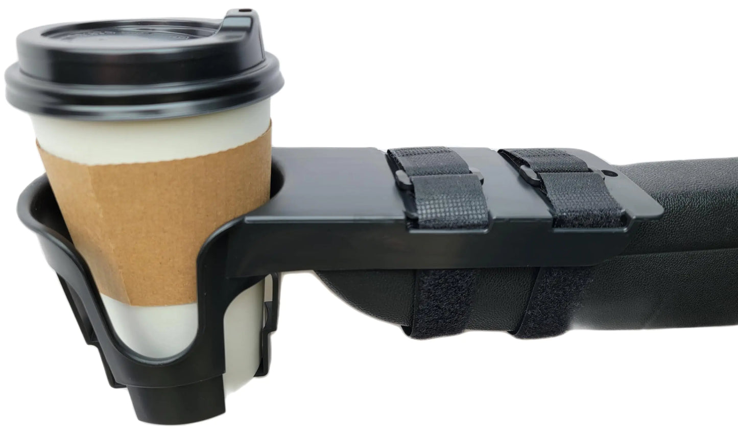 Nearly Universal OH - Wheelchair Cup Holder Cup Holder for Electric Wheelchair and Mobility Scooter Black