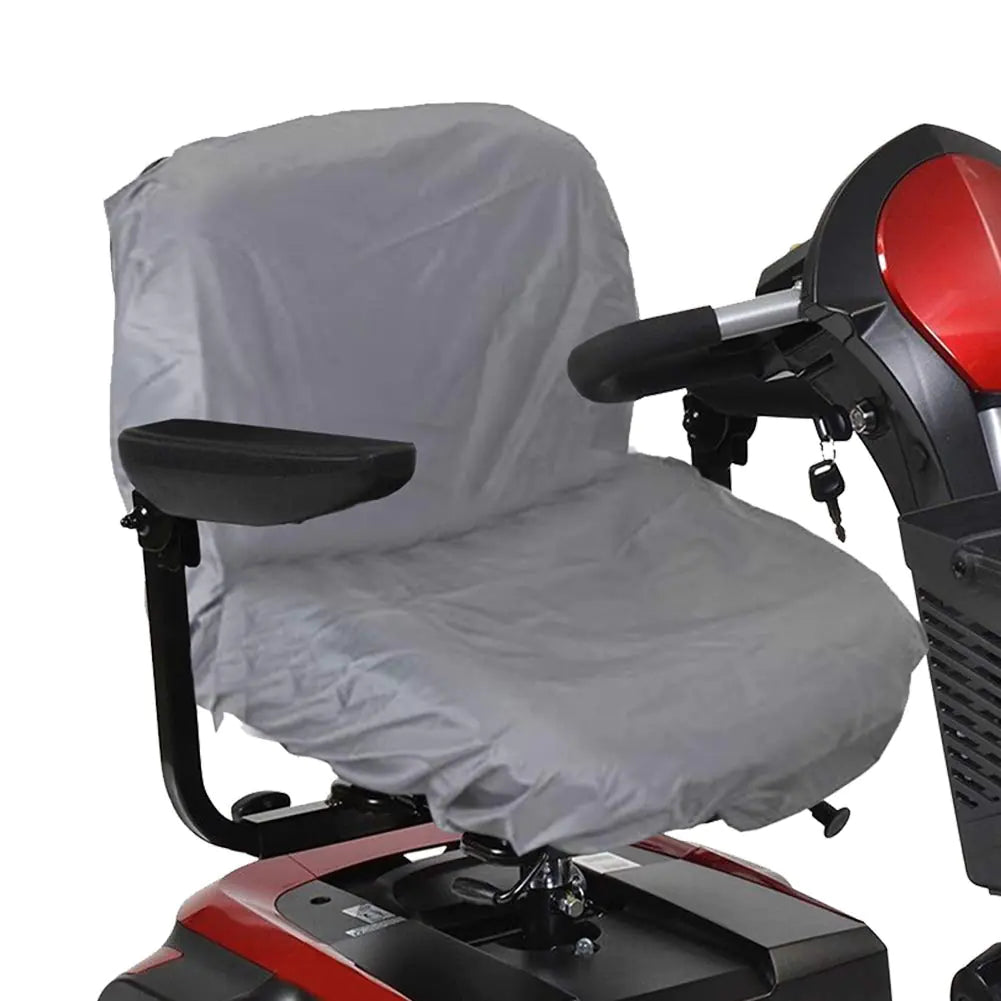Domigard Electric Wheelchair Seat Cover Mobility Scooter Seat Cover Mobility Scooter Cover Professional Waterproof Seat Cover Protector Accessories for Electric Wheelchairs Mobility Scooter (Grey)