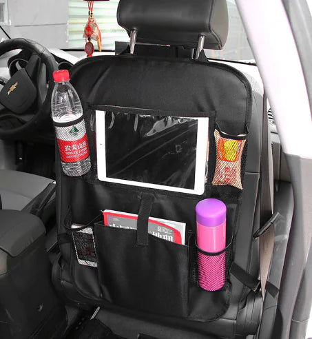 Car Backseat Organizer with iPad Holder