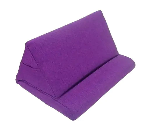 Foldable Triangular Pillow Pad for iPad and Tablets