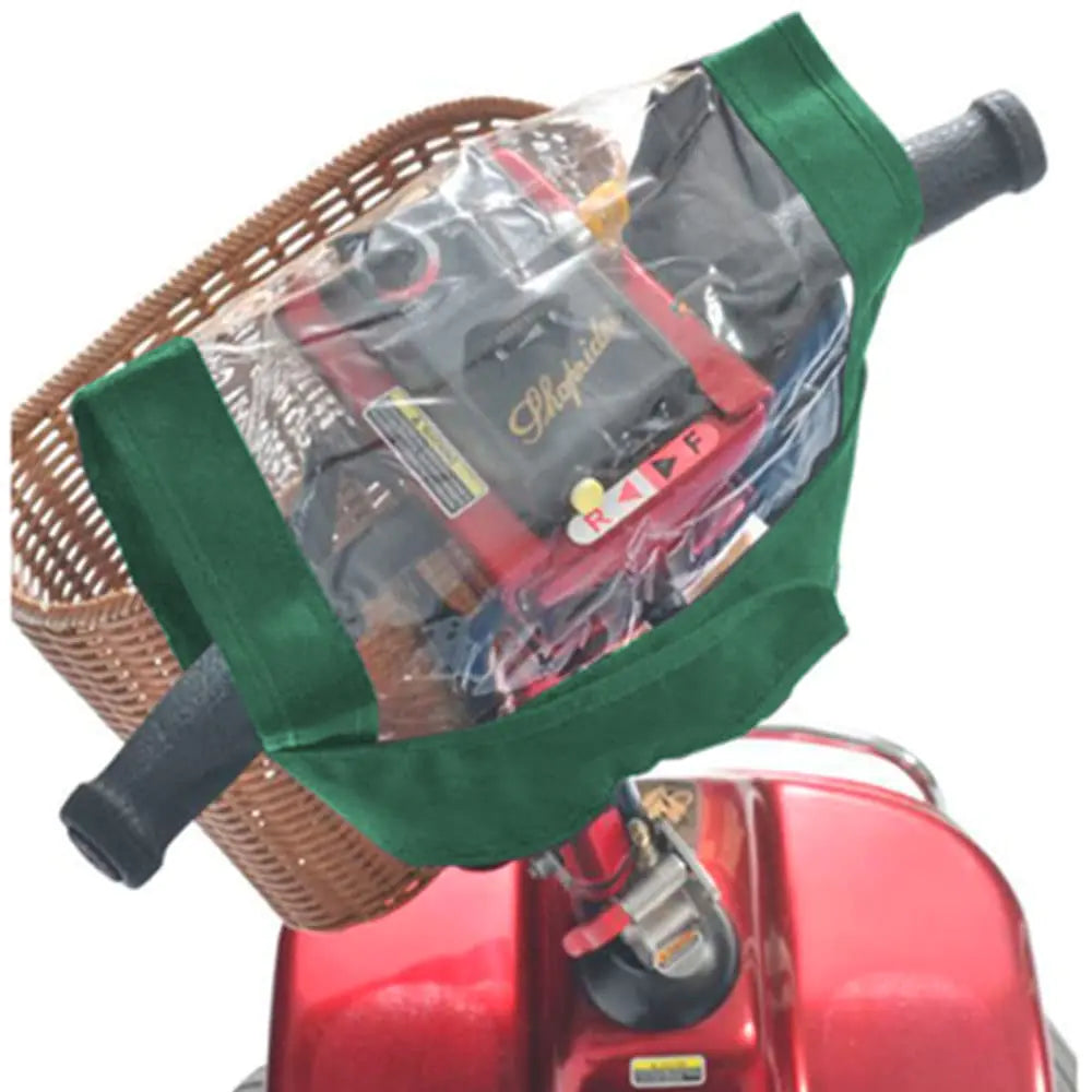 TJFU 1PCS Waterproof Scooter Control Panel Cover | Clear View & Easy Access | Protects from Rain & Dust | Universal Fit for Mobility Scooters.(Green)