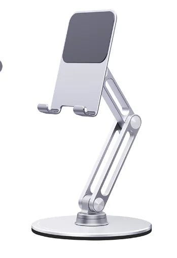 360° Rotating Metal Stand for iPad and iPhone (One Unit)