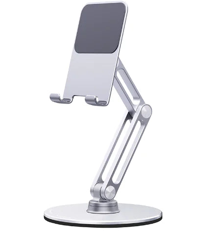360° Rotating Metal Stand for iPad and iPhone (One Unit)